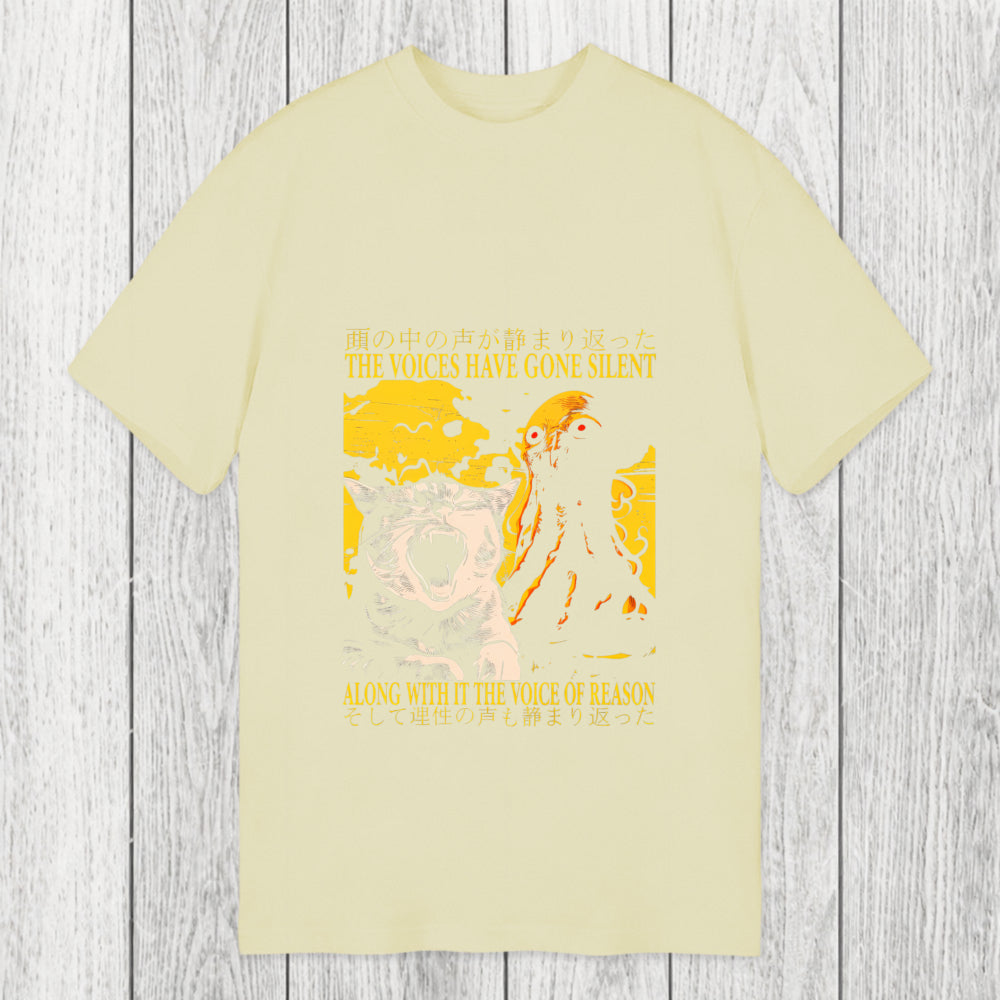 Tokyosol The Voices Have Gone Silent Cat Funny Classic T-Shirt