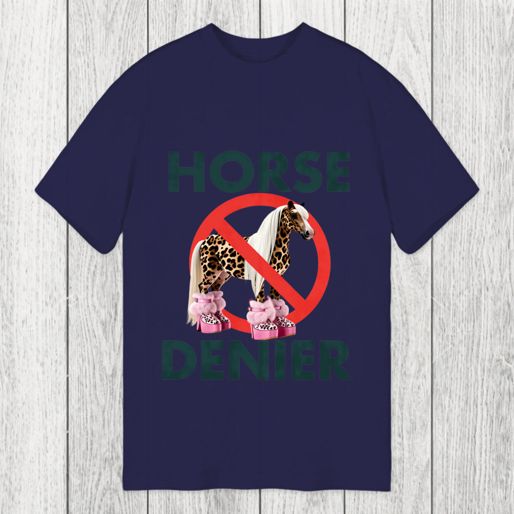 Tokyosol Funny Leopard Diva Horse Denier Classic T-Shirt