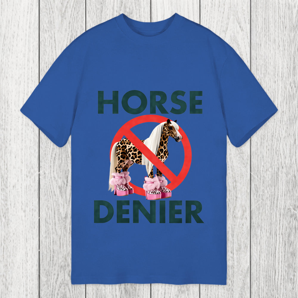 Tokyosol Funny Leopard Diva Horse Denier Classic T-Shirt