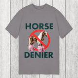 Tokyosol Funny Leopard Diva Horse Denier Classic T-Shirt