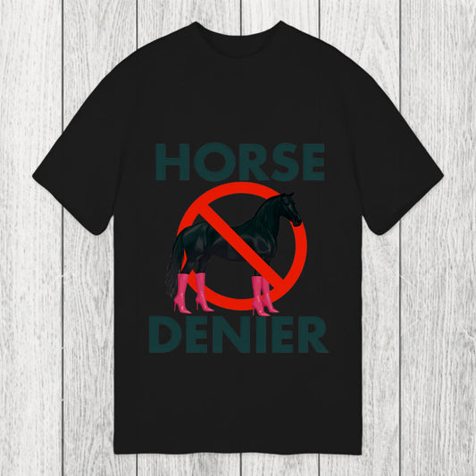 Tokyosol Funny High-Heel Noir Horse Denier Classic T-Shirt