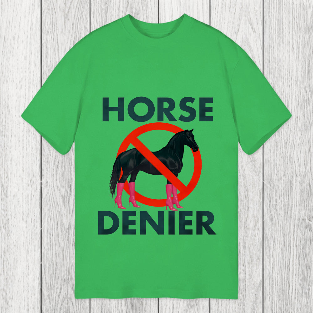 Tokyosol Funny High-Heel Noir Horse Denier Classic T-Shirt
