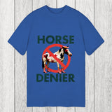 Tokyosol Funny Star-Spangled Cowboy Horse Denier Classic T-Shirt