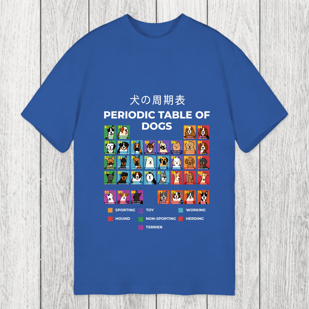 Tokyosol Periodic Table Of Dogs Classic T-Shirt