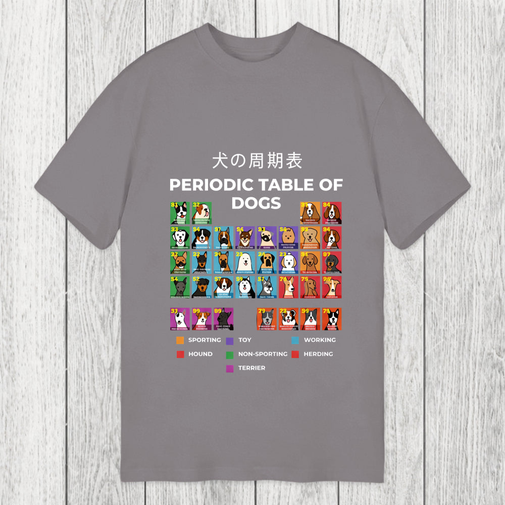 Tokyosol Periodic Table Of Dogs Classic T-Shirt
