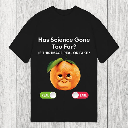 Tokyosol Has Science Gone Too Far Orange Monkey Classic T-Shirt