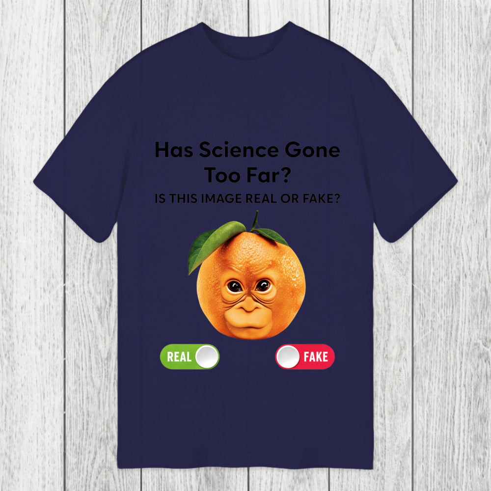 Tokyosol Has Science Gone Too Far Orange Monkey Classic T-Shirt