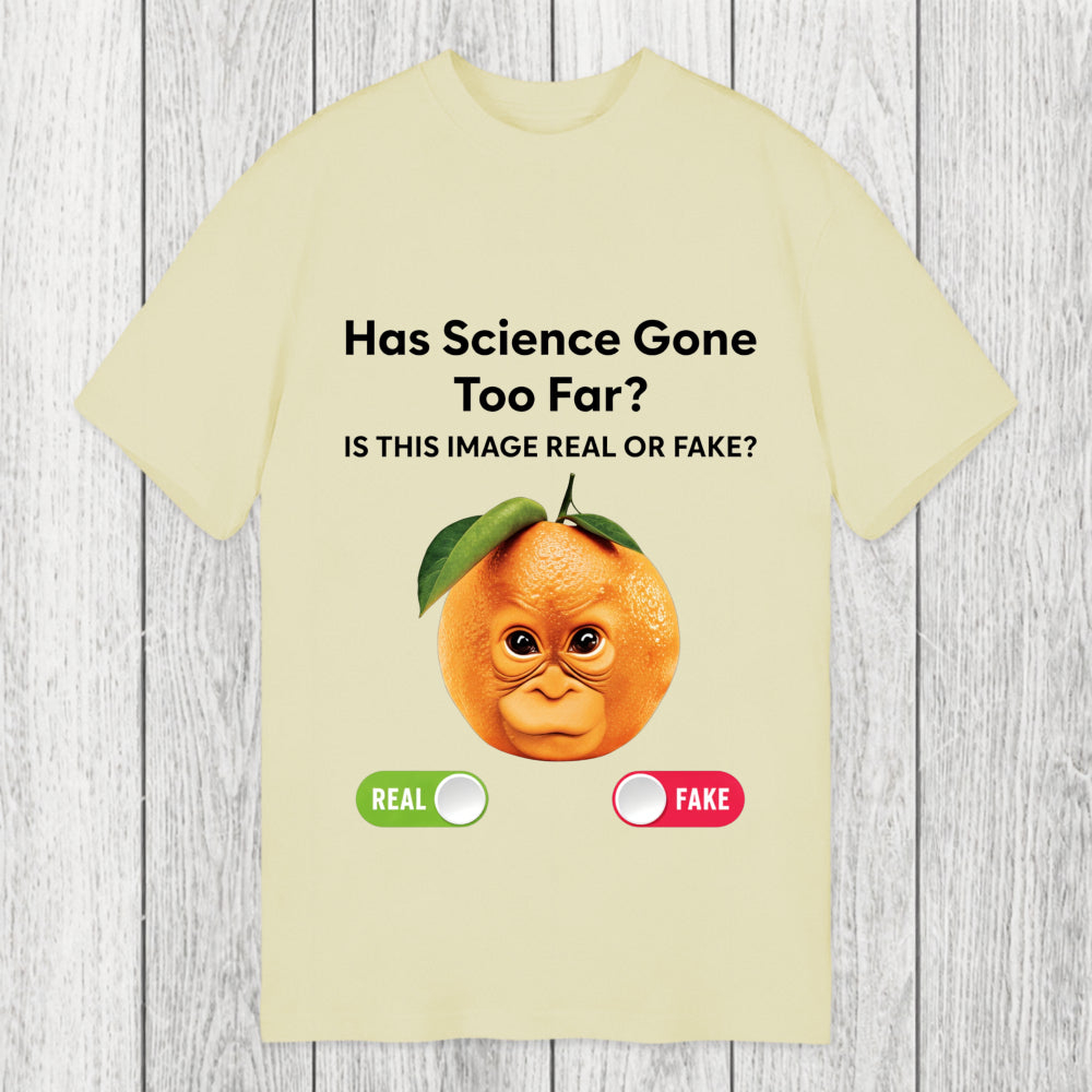 Tokyosol Has Science Gone Too Far Orange Monkey Classic T-Shirt