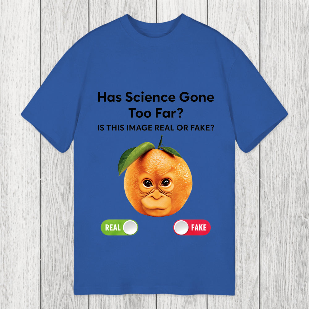 Tokyosol Has Science Gone Too Far Orange Monkey Classic T-Shirt