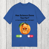 Tokyosol Has Science Gone Too Far Orange Monkey Classic T-Shirt