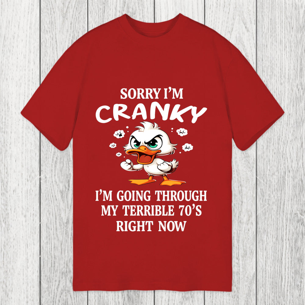 Tokyosol Sorry I'm Cranky Classic T-Shirt