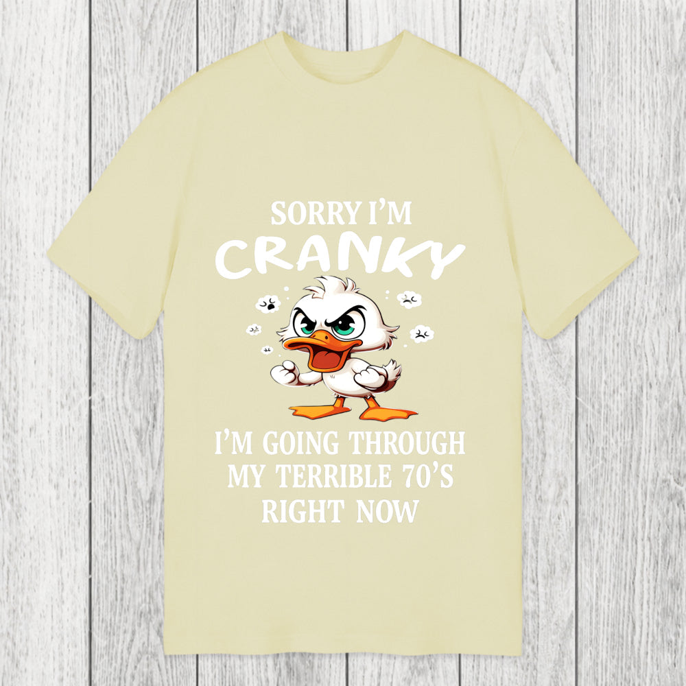 Tokyosol Sorry I'm Cranky Classic T-Shirt