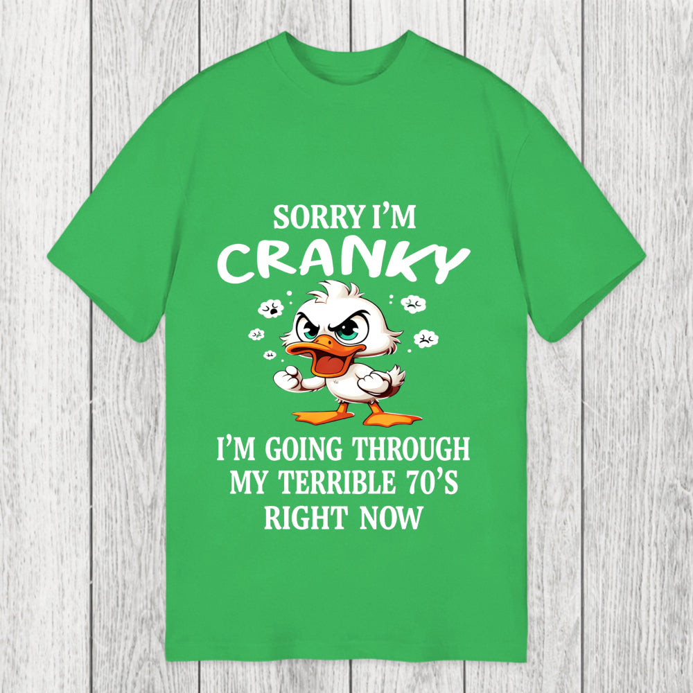 Tokyosol Sorry I'm Cranky Classic T-Shirt