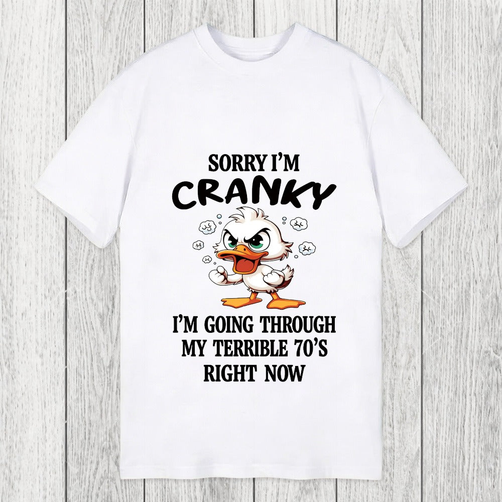 Tokyosol Sorry I'm Cranky Classic T-Shirt