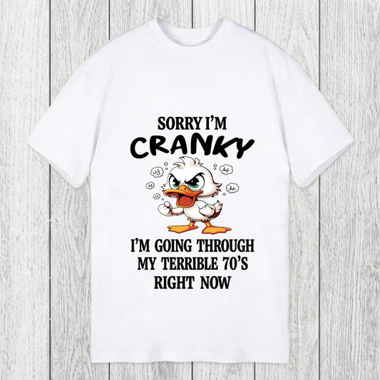 Tokyosol Sorry I'm Cranky Classic T-Shirt