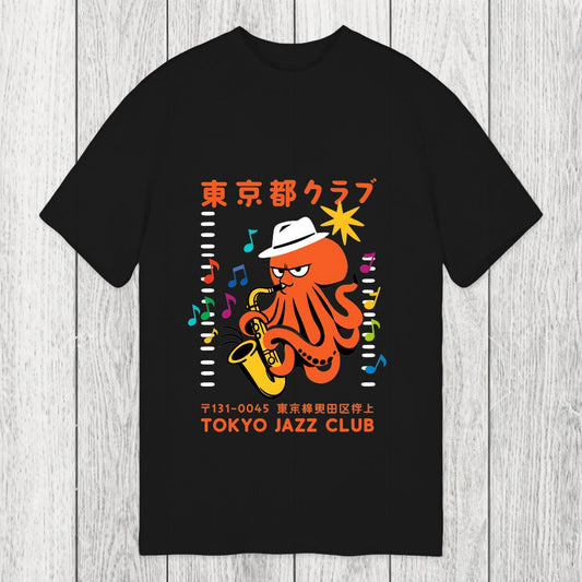 Tokyosol Japanese Octopus In Band Classic T-Shirt