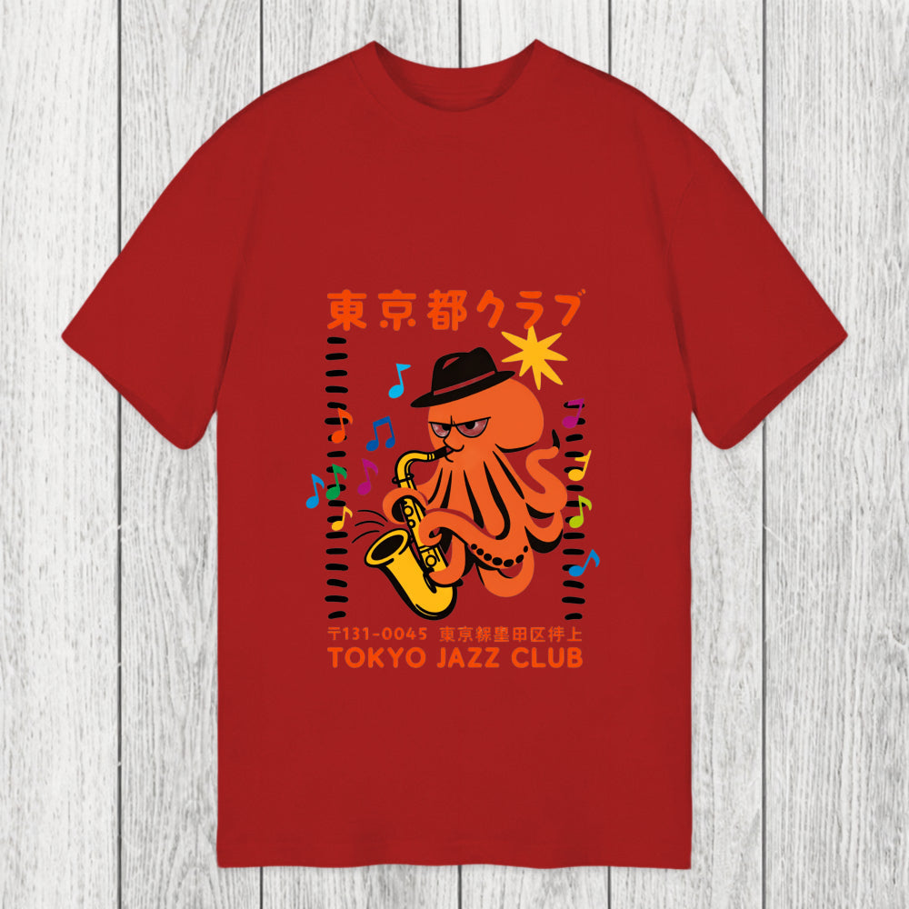 Tokyosol Japanese Octopus In Band Classic T-Shirt