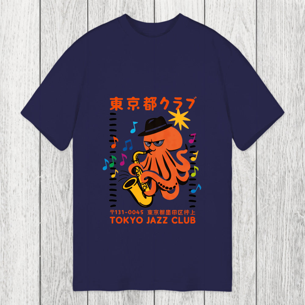 Tokyosol Japanese Octopus In Band Classic T-Shirt