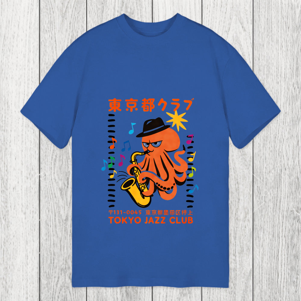 Tokyosol Japanese Octopus In Band Classic T-Shirt