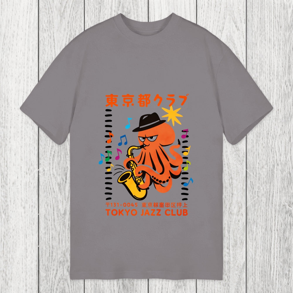 Tokyosol Japanese Octopus In Band Classic T-Shirt