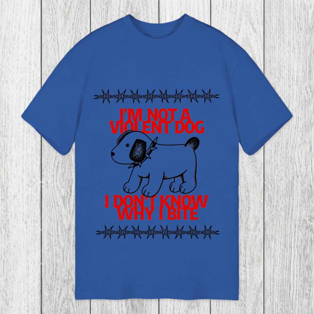 Tokyosol I'm Not A Violent Dog I Don't Know Why I Bite Classic T-Shirt