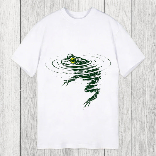 Tokyosol Frog Swimming Under Water Classic T-Shirt