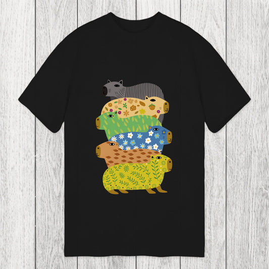 Tokyosol Colorful Capybaras Classic T-Shirt