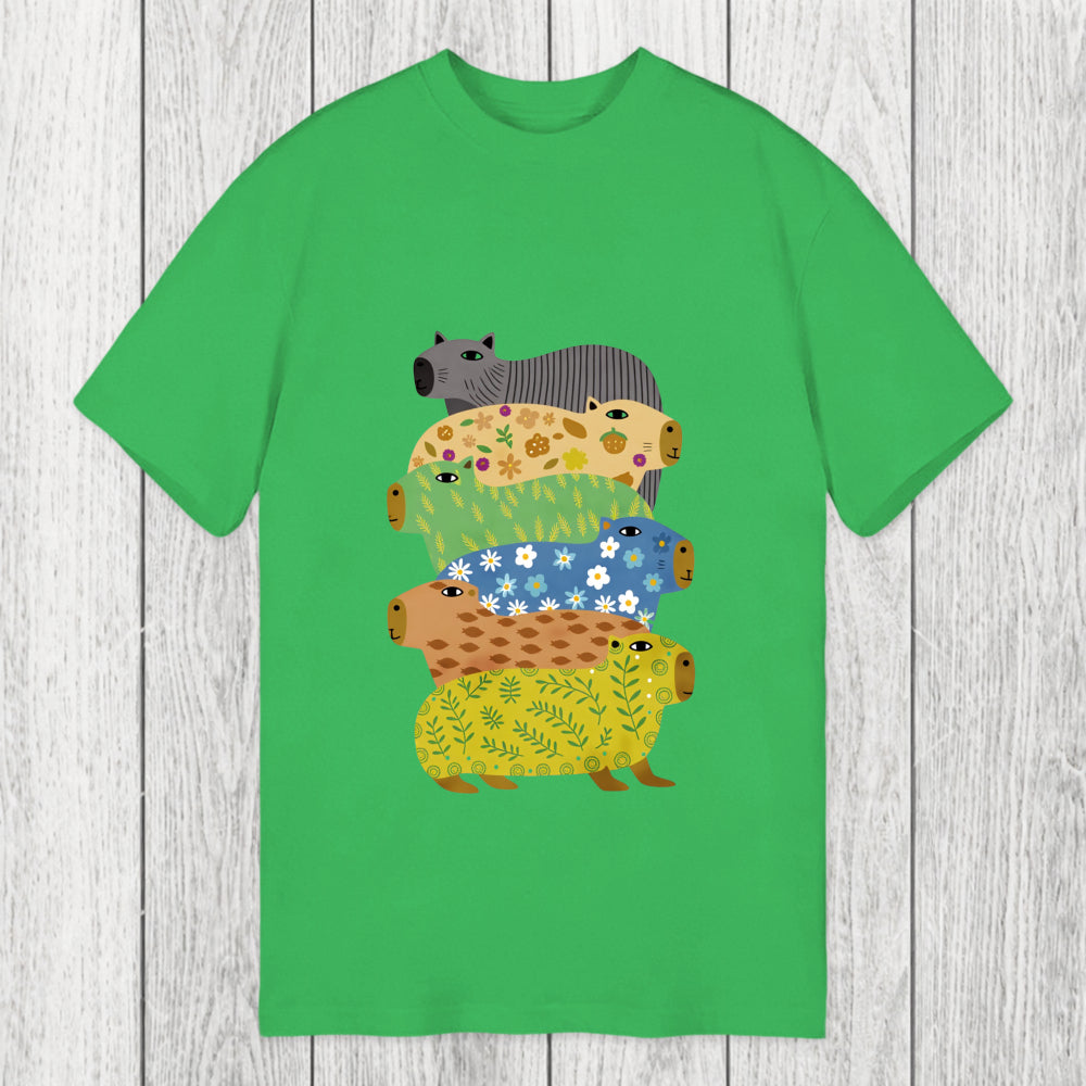 Tokyosol Colorful Capybaras Classic T-Shirt