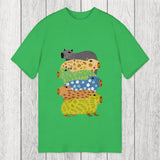 Tokyosol Colorful Capybaras Classic T-Shirt