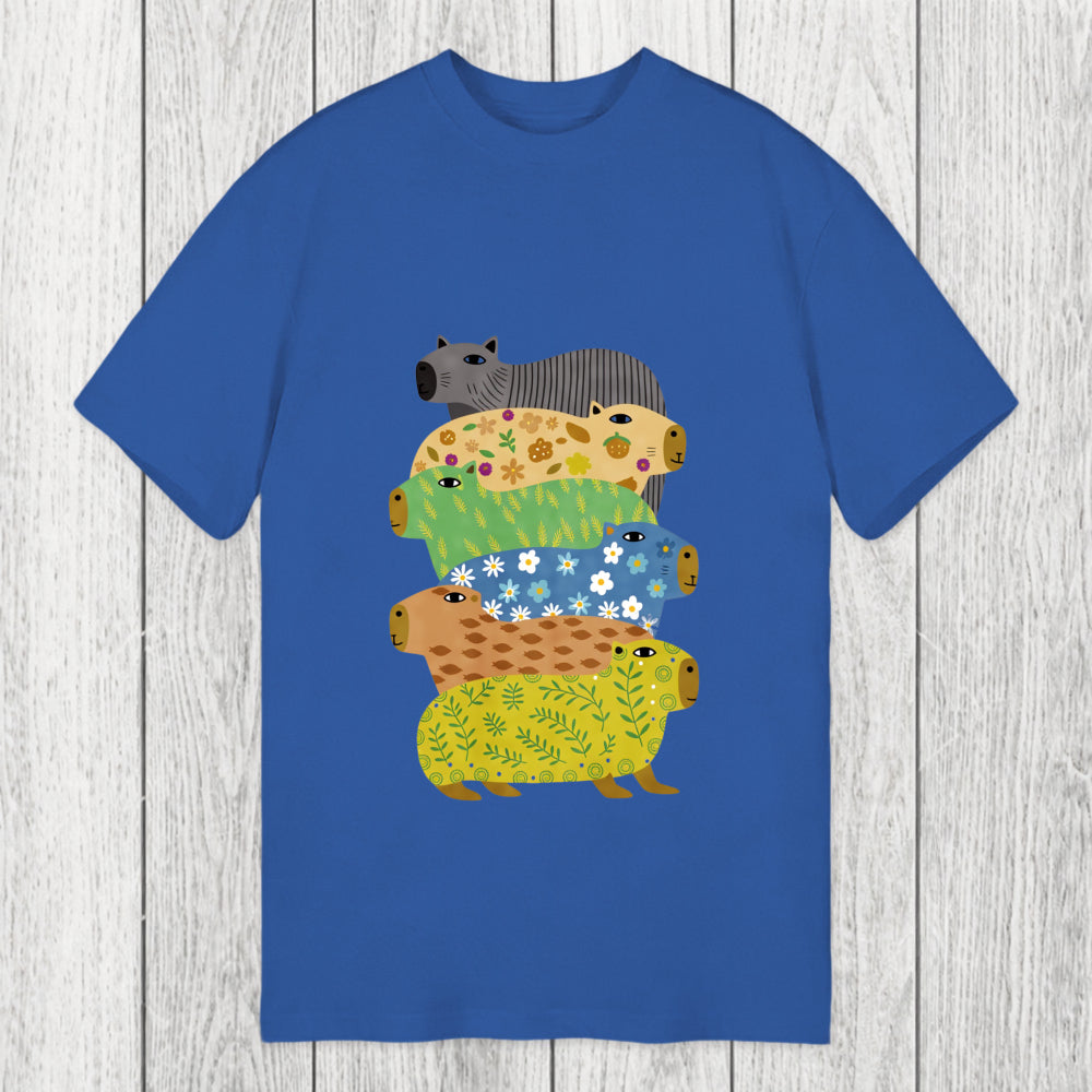 Tokyosol Colorful Capybaras Classic T-Shirt