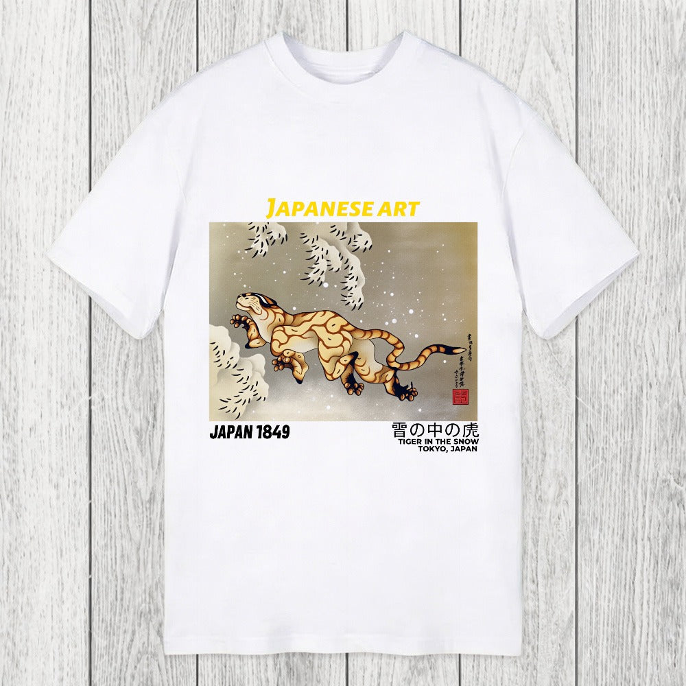 Tokyosol Tiger in the Snow Classic T-Shirt
