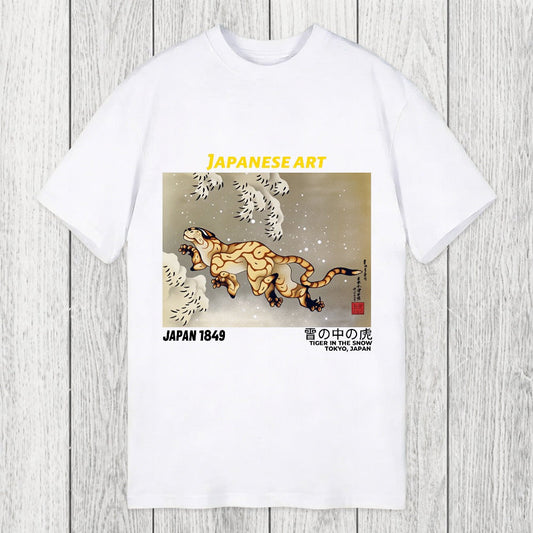 Tokyosol Tiger in the Snow Classic T-Shirt