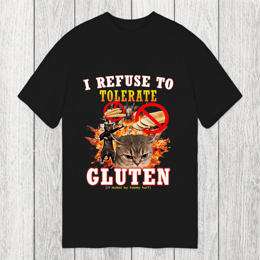 Tokyosol I Refuse to Tolerate Gluten Classic T-Shirt
