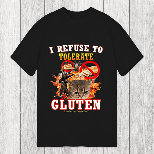 Tokyosol I Refuse to Tolerate Gluten Classic T-Shirt
