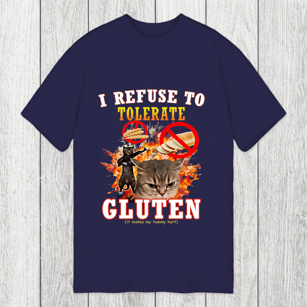 Tokyosol I Refuse to Tolerate Gluten Classic T-Shirt