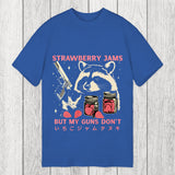 Tokyosol Strawberry Jams Funny Raccoon Classic T-Shirt