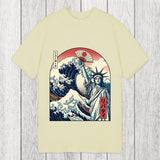 Tokyosol Ukiyo-e Statue Of Liberty Classic T-Shirt