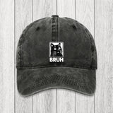 Tokyosol BRUH Cat Washed Cap