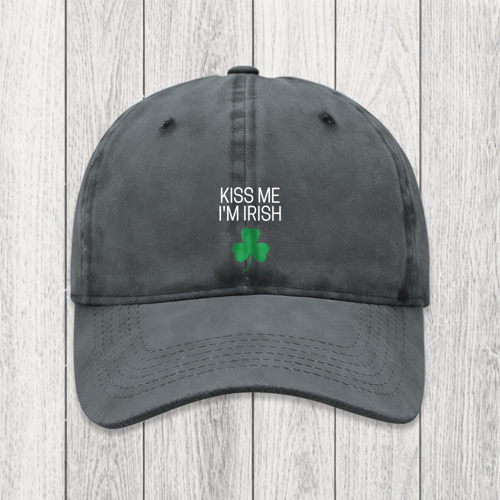 Tokyosol St. Patrick's Day Gift Washed Cap