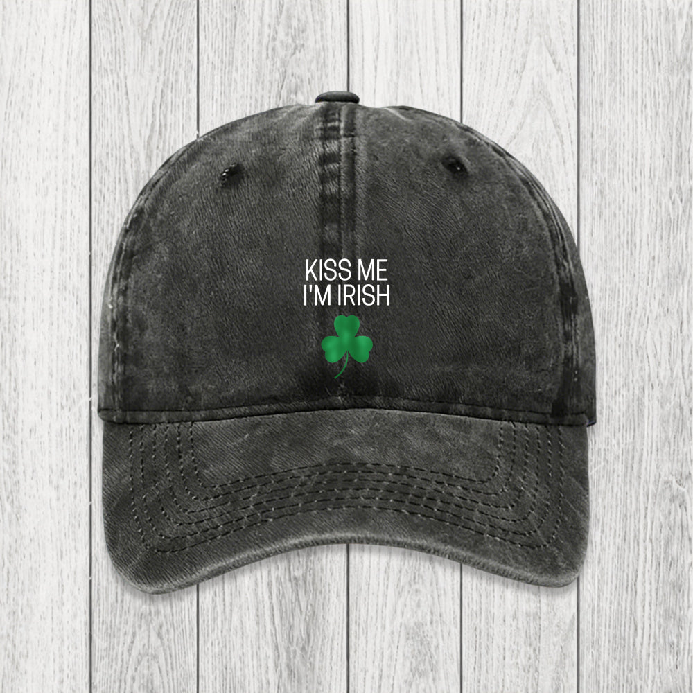 Tokyosol St. Patrick's Day Gift Washed Cap