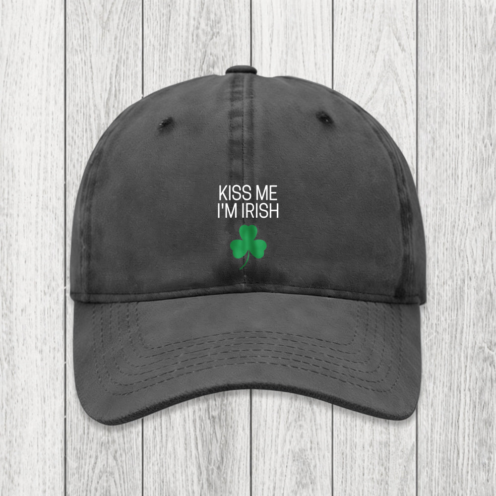 Tokyosol St. Patrick's Day Gift Washed Cap