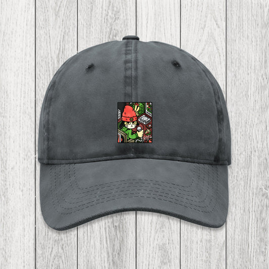 Tokyosol Rapper Cat Washed Cap