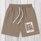 Tokyosol BRUH Cat Washed Shorts