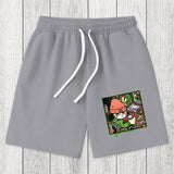 Tokyosol Rapper Cat Washed Shorts