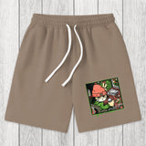 Tokyosol Rapper Cat Washed Shorts