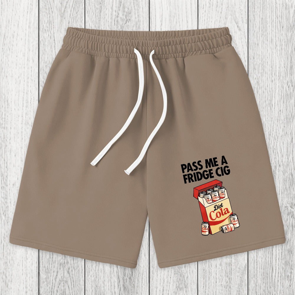 Tokyosol Diet Cola Cigarette Pack Washed Shorts