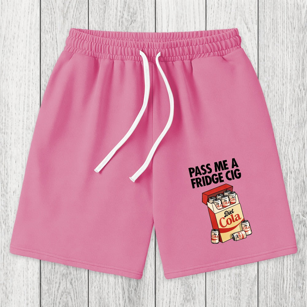 Tokyosol Diet Cola Cigarette Pack Washed Shorts