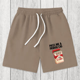 Tokyosol I Need A Diet Cola Washed Shorts