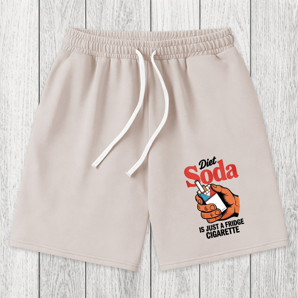Tokyosol Diet Soda Is Just A Fridge Cigarette Funny Washed Shorts