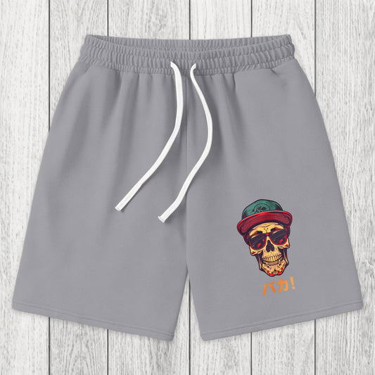 Tokyosol Fashion Skull Japanese Washed Shorts